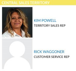 CENTRAL SALES TERRITORY