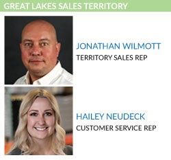 GREAT LAKES SALES TERRITORY