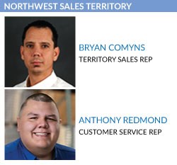 NORTHWEST SALES TERRITORY