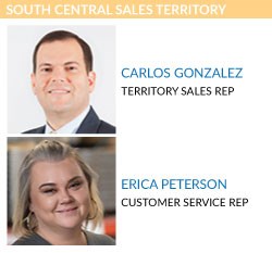 SOUTH CENTRAL SALES TERRITORY