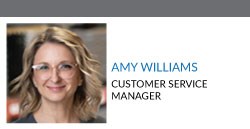 AMY WILLIAMS