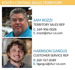 South Central Sales Territory