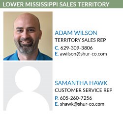 Lower Mississippi Sales Territory