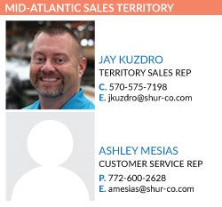 Mid-Atlantic Sales Territory