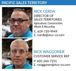 Pacific Sales Territory