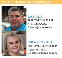 South Central Sales Territory