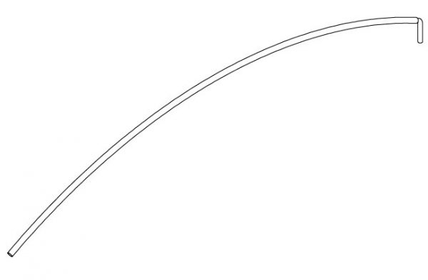 Stainless Bow - 12" Rise - 96" to 102"-0