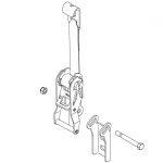 Stainless Ratchet Strap Assembly