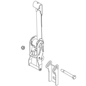 Stainless Ratchet Strap Assembly