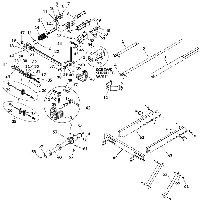 Front Arm Assemblies