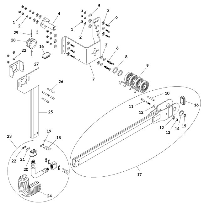 Rear Arm Assemblies