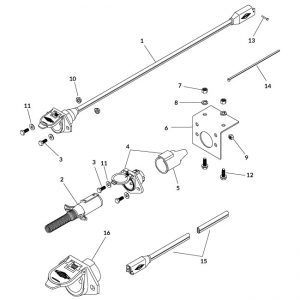 Two-Pole Connector w/Hardware-0