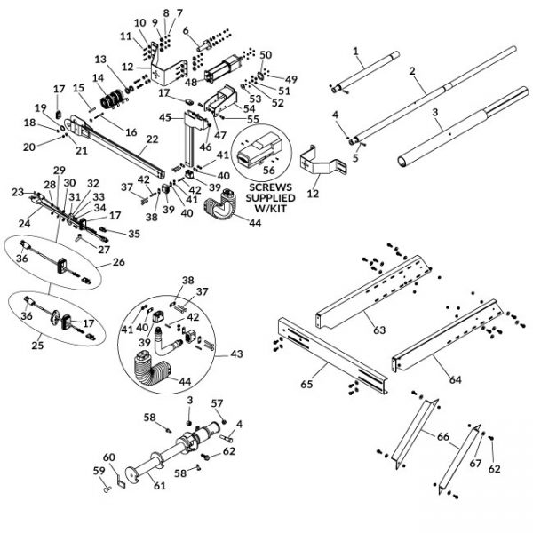 Front Mount Kit - Sloped