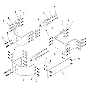 Pivot Pin Hardware Kit