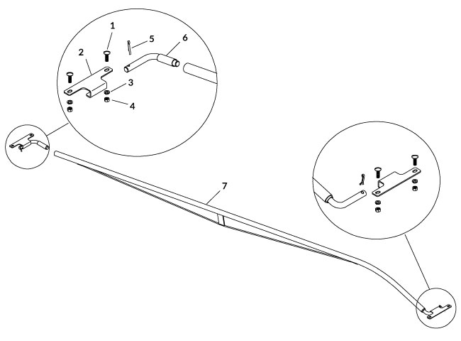 Flat X-Wide Bows