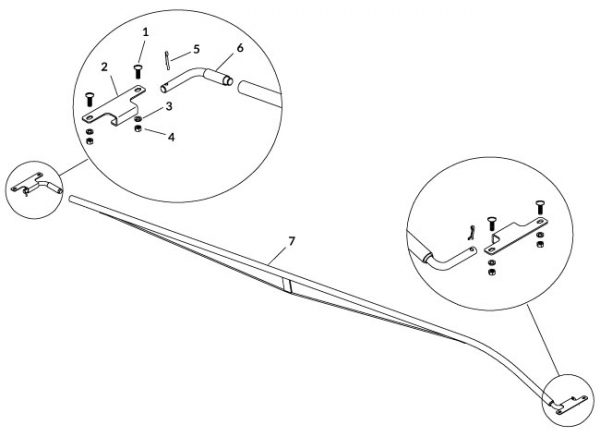 X-Wide Bow - Flat - 133"-142"-0