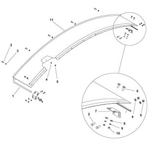 Stainless Cap Mounting Hardware - Bolt Kit