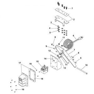 Hinge Bracket Hardware Kit -0