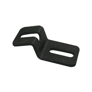 Powder-Coated End Cap Bracket - 6" Rise