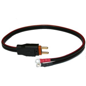 SMARTwire™ - 6 Ga. - Plug x 1/4" Terminal - 2'4"