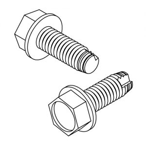 Self-Tapping Screw - 3/8" x 1"-0