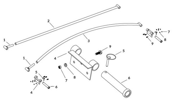 Heavy-Duty Bow Kit - 12" Rise-0