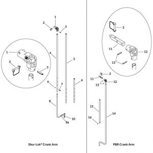 Long Belt-n-Ratchet Crank Arm Kit-0