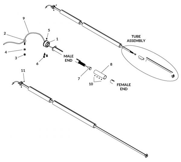 Shur-Return™ Hardware Kit - 3"-0