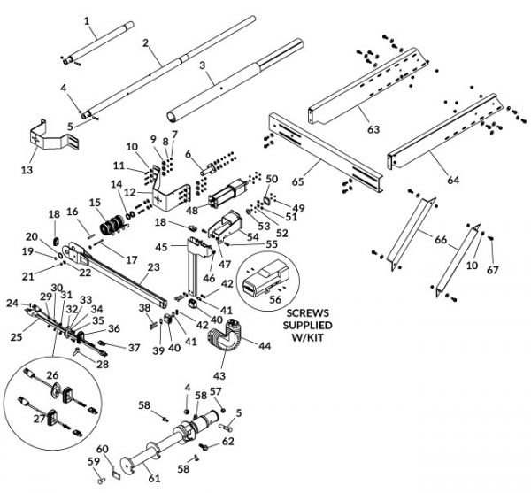 Pivot Bracket Hardware Kit-0