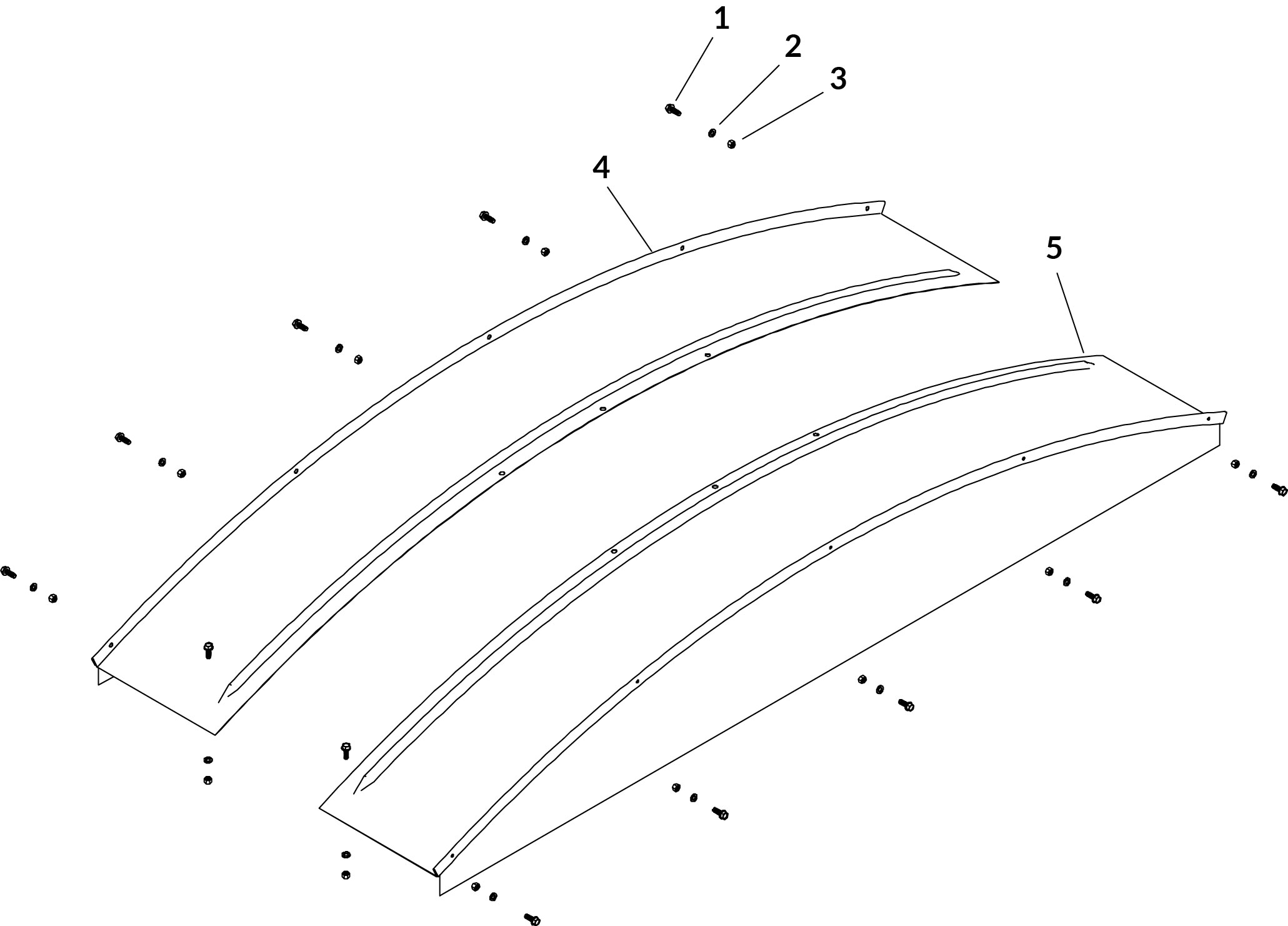 Galvanized Steel Face Mount End Caps