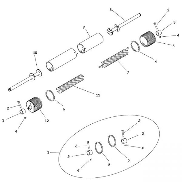 Cable-Lok Tarp Spool Assemblies